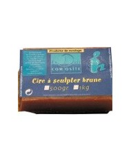 Cire à sculpter brune