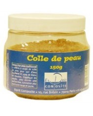 Colle de peau de lapin en grain