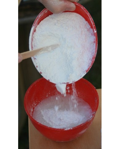 Plâtre synthétique roc blanc