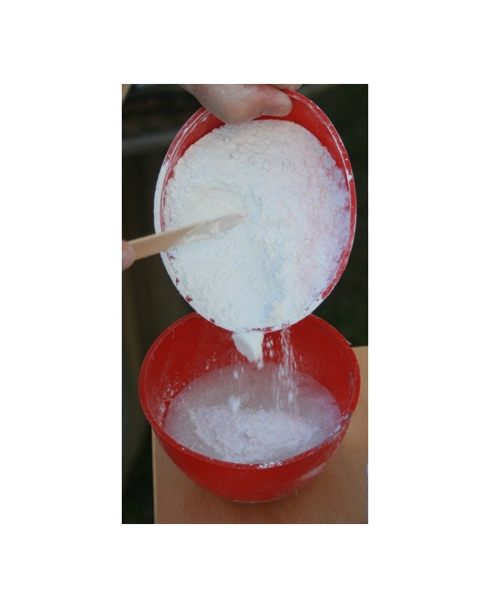 Plâtre synthétique roc blanc