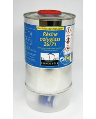 Résine polyglass 26/71 + cata.