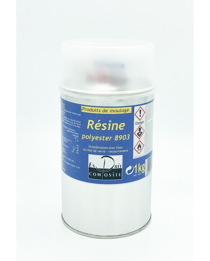 Résine polyester 8903 à strat. + cata.