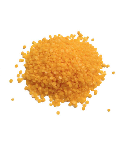 Cire d'abeille jaune en perle
