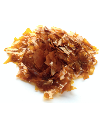 Gomme laque en paillette brune