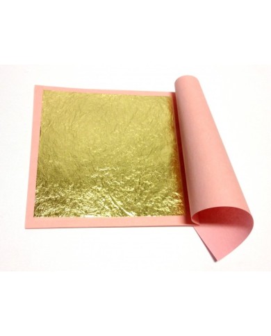 Or en feuille double ad. 22 carat